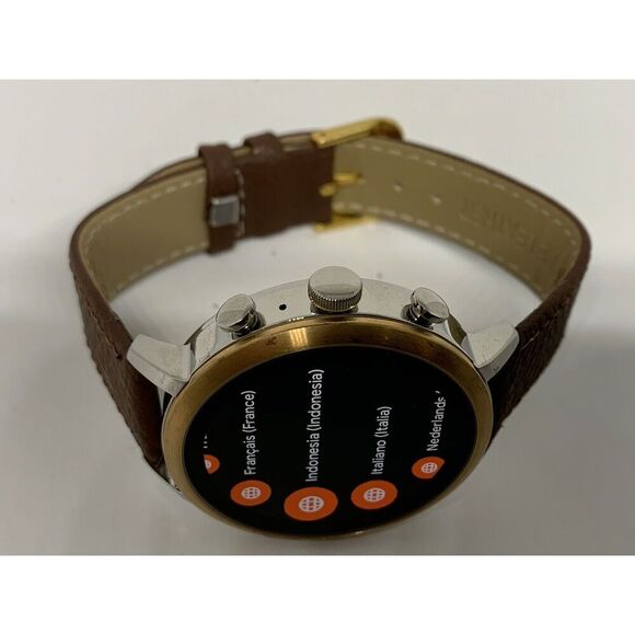 Fossil Gen 4 Authentic Digital Dial Smart Watch Custom Band FTW6016 ZA762 - Picture 8 of 12